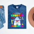 I Just Crushed Preschool Pre-K Preschoolers Graduation Mineral Wash Tshirts Mineral Navy