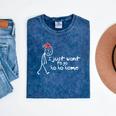 I Just Want To Go Ho Ho Home Christmas Introvert Mineral Wash Tshirts Mineral Navy I Just Want To Go Ho Ho Home Christmas Introvert Mineral Wash Tshirts Mineral Navy