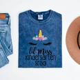 Kids Lil Miss Kindergarten Grad Shirt Graduation Shirts 2018 Mineral Wash Tshirts Mineral Navy