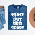Kids Kids Peace Out 3Rd Grade For Graduation Mineral Wash Tshirts Mineral Navy