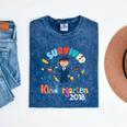 Kindergarten Graduation 2018 T Shirt Graduate Mineral Wash Tshirts Mineral Navy