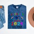 Kindergarten Graduation Class 2024 1st Grade Here I Come Mineral Wash Tshirts Mineral Navy