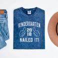 Kindergarten Graduation Shirt Nailed It 2018 Him Her Mineral Wash Tshirts Mineral Navy
