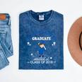 Kindergarten Graduation Shirts 2018-Nailed It Tee Mineral Wash Tshirts Mineral Navy