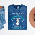 Kindergarten Graduation Shirts 2018-Proud Mom Tee Mineral Wash Tshirts Mineral Navy