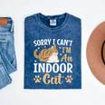 Kitty Pet Lover Introvert Person Cats Show Family Member Mineral Wash Tshirts Mineral Navy