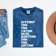 Do You Know The Muffin Man DYKTMM Nostalgia Quote Mineral Wash Tshirts Mineral Navy