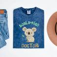 Koala Doctor Shirt Med Student Graduation Idea Mineral Wash Tshirts Mineral Navy