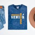 Lacrosse Senior Night Lacrosse Senior 2025 Graduation 8 Mineral Wash Tshirts Mineral Navy