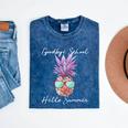 Last Day Of School Shirt Teacher Tee Graduation Men Women Kids Mineral Wash Tshirts Mineral Navy