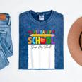 Last Day Of School Sign My Shirt Autograph Graduation Mineral Wash Tshirts Mineral Navy