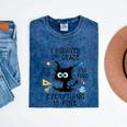 Last Day Of School Student Graduation I Survived 2nd Grade Mineral Wash Tshirts Mineral Navy