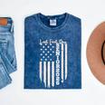 Last First Day Senior 2026 USA Flag Graduation Class Of 2026 Mineral Wash Tshirts Mineral Navy