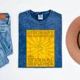 LDS Mormon Seminary Graduation Eternal Diploma Shirt Mineral Wash Tshirts Mineral Navy