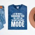 Leave Me Alone Tee Introvert Humor Mineral Wash Tshirts Mineral Navy