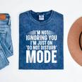 Leave Me Alone Tee Introvert Humor Mineral Wash Tshirts Mineral Navy