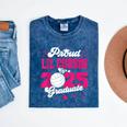 Lil Cousin Of a 2025 Graduate Prom Graduation 25 VolleyBall Mineral Wash Tshirts Mineral Navy