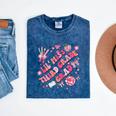 Lil Miss Third 3rd Grade Grad Graduation Last Day Girls Kid Mineral Wash Tshirts Mineral Navy