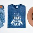 Lilian Personalized Name Sports Fan Birthday Graduation Mineral Wash Tshirts Mineral Navy