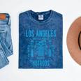 Los Angeles Hotrods Automotive Nostalgia Premium Tri-Blend Mineral Wash Tshirts Mineral Navy