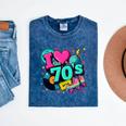 I Love The 70s Retro Cassette Roller Vinyl Disco Nostalgia Premium Tri-Blend Mineral Wash Tshirts Mineral Navy I Love The 70s Retro Cassette Roller Vinyl Disco Nostalgia Premium Tri-Blend Mineral Wash Tshirts Mineral Navy