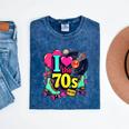 I Love The 70s Vintage Cassette Roller Vinyl Nostalgia 70s Mineral Wash Tshirts Mineral Navy