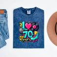 I Love The 70s Vintage Cassette Roller Vinyl Nostalgia 70s Mineral Wash Tshirts Mineral Navy