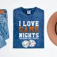I Love Game Nights Host And Maybe 3 People Introvert Mineral Wash Tshirts Mineral Navy I Love Game Nights Host And Maybe 3 People Introvert Mineral Wash Tshirts Mineral Navy