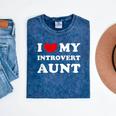 I Love My Introvert Aunt I Heart My Introvert Aunt Mineral Wash Tshirts Mineral Navy I Love My Introvert Aunt I Heart My Introvert Aunt Mineral Wash Tshirts Mineral Navy