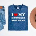 I Love My Introvert Boyfriend I Heart My Introvert BF Mineral Wash Tshirts Mineral Navy I Love My Introvert Boyfriend I Heart My Introvert BF Mineral Wash Tshirts Mineral Navy