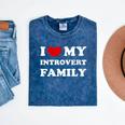 I Love My Introvert Family I Heart My Introvert Family Mineral Wash Tshirts Mineral Navy I Love My Introvert Family I Heart My Introvert Family Mineral Wash Tshirts Mineral Navy