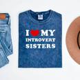 I Love My Introvert Sisters I Heart My Introvert Sisters Mineral Wash Tshirts Mineral Navy I Love My Introvert Sisters I Heart My Introvert Sisters Mineral Wash Tshirts Mineral Navy