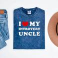I Love My Introvert Uncle I Heart My Introvert Uncle Mineral Wash Tshirts Mineral Navy I Love My Introvert Uncle I Heart My Introvert Uncle Mineral Wash Tshirts Mineral Navy