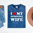I Love My Introvert Wife I Heart My Introvert Wife Mineral Wash Tshirts Mineral Navy I Love My Introvert Wife I Heart My Introvert Wife Mineral Wash Tshirts Mineral Navy