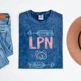 LPN Licensed Practical Nurse Graduation Nursing Nurses Week Mineral Wash Tshirts Mineral Navy