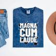 Magna Cum Laude Graduation Mineral Wash Tshirts Mineral Navy