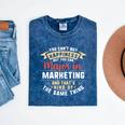 Marketing Major Student Shirt Graduation College Mineral Wash Tshirts Mineral Navy