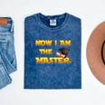 Now I Am The Master Shirt Graduation MBA Masters Tee Mineral Wash Tshirts Mineral Navy