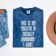 This Is My Master Of Socially Awkward Anti Social Introvert Mineral Wash Tshirts Mineral Navy This Is My Master Of Socially Awkward Anti Social Introvert Mineral Wash Tshirts Mineral Navy