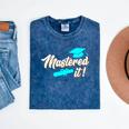 Mastered It Master Graduation Man Master 2026 Mineral Wash Tshirts Mineral Navy
