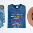 Masters Degree Graduation MPH Social Work Mineral Wash Tshirts Mineral Navy