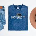 Masters Graduation Mastered It Tee For Him Her Mineral Wash Tshirts Mineral Navy