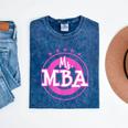 MBA Graduation Masters Business Administration T-Shirt Mineral Wash Tshirts Mineral Navy