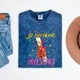 By Any Means Necessary Graduation HBCU Educated Girl Mineral Wash Tshirts Mineral Navy