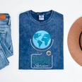Medical School Survivor Med Graduation Mineral Wash Tshirts Mineral Navy