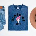 My Melody Class Od 2019 Graduation Seniors Mineral Wash Tshirts Mineral Navy