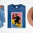 Mexican For Graduation 2025 El Graduado Premium Tri-Blend Mineral Wash Tshirts Mineral Navy