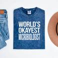 Microbiologist Microbiology Major Graduation Men Mineral Wash Tshirts Mineral Navy
