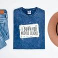 Middle School Graduation Shirts Graduate Grad Mineral Wash Tshirts Mineral Navy