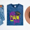Miss 5th Grade Shirt 5 Grad Kids Girl Graduation School Mineral Wash Tshirts Mineral Navy